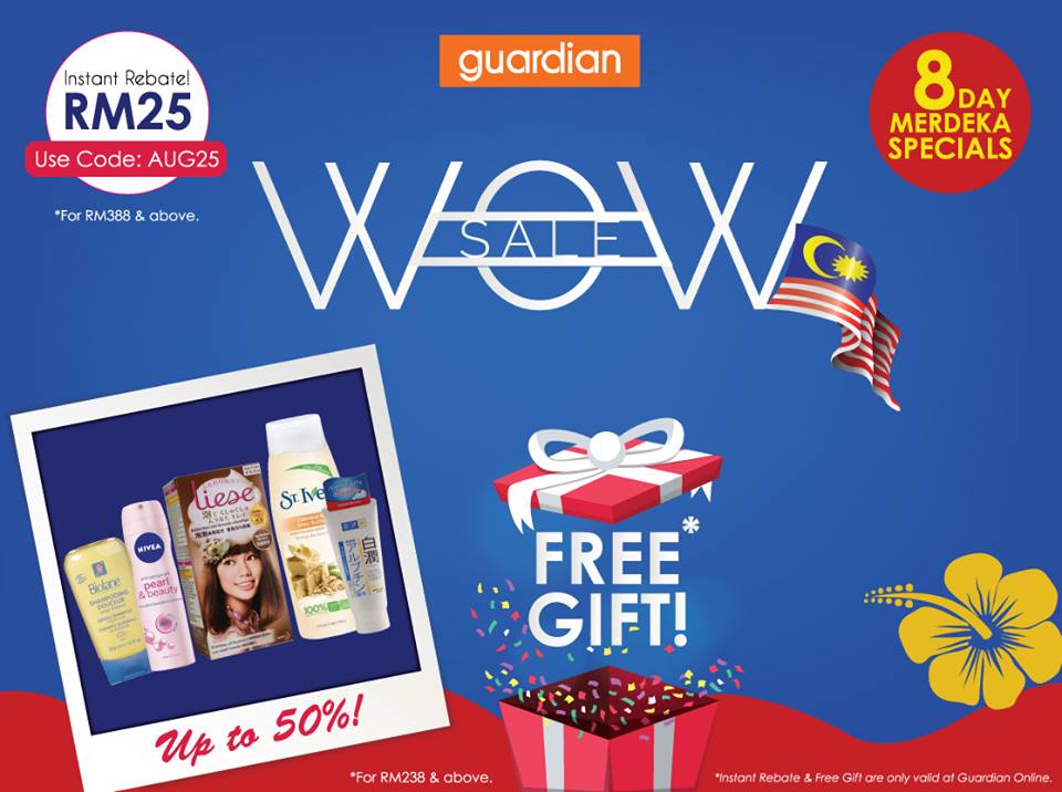 Facebook/Guardian Malaysia Guardian 8-DAY Merdeka Specials